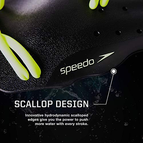 Speedo Unisex Yüzme Eğitimi Nemesis Kontur Kürekler Çok Renkli, Büyük