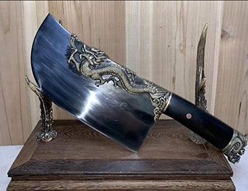 Zhmyyxgs kılıç Ev El Yapımı Ejderha Doğrama Bıçağı Tenglong Kemik Doğrama Bıçağı Qinglong Doğrama Bıçağı