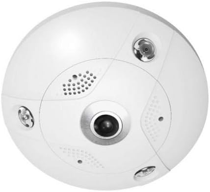 LTS CMIP75122F-SE 12 Megapiksel 360 Balıkgözü IP Ağ HD 4000x3072 Vandalproof Açık Dome Kamera