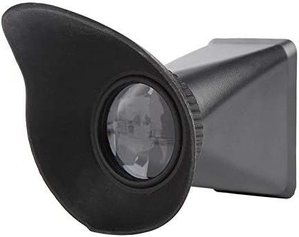 Vbestlıfe Kamera Zoom Vizör, lens Aksesuarı 2.8 X LCD ekran büyüteci Görüntüleyici ile Güneşlik Genişletici Hood Canon Nikon