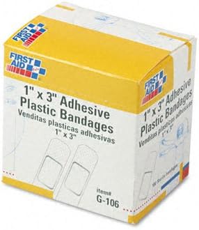Frstao-İlk Yardım Onlytm Yapışkanlı Plastik Bandajlar Dolum, Bant, Plstc, 1X3 17463 (20'li Paket