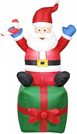 zllgf Noel Şişme Süslemeleri Açık 1.5 M Şişme Kardan adam 1.8 M şişme Noel Baba led ışık Up Parti Yeni Yıl 2022 Noel, B, İNGILTERE