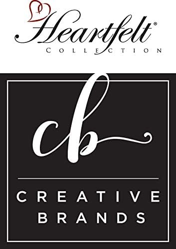 Creative Brands Heartfelt Collection-3 inç Çapında Cam Kubbeli Kağıt Ağırlığı