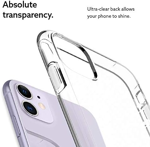 Apple iPhone 11 Kılıfı için Caseology Katı Esnek Kristal (2019) - Kristal Berraklığında