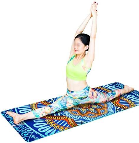 EODNSOFN TPE yoga matı Çabuk Kuruyan Baskılı Yoga Halı Vücut Geliştirme Fitness Jimnastik Zayıflama Ve Paspaslar (Renk: B, Boyutu: