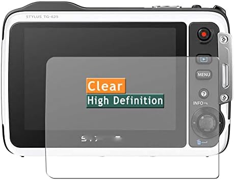 Vaxson 3-Pack Ekran Koruyucu, RİCOH OLYMPUS Dijital Kamera STYLUS ile uyumlu TG-625 TPU Film Koruyucular Sticker [Değil Temperli
