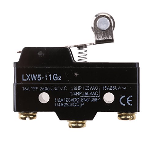 Almencla LXW5-11G2 3 Vidalı Terminal Menteşe Kolu Temel Mikro Anahtarı AC 480 V / 250 V / 125 V