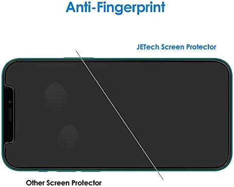 JETech Gizlilik Ekran Koruyucu ve Kamera Lens Koruyucu ile Uyumlu iPhone 12 Pro 6.1-İnç( Değil iPhone 12 için), Anti Casus Temperli
