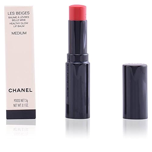 Chanel Les Beiges Kadınlar için Sağlıklı Glow Dudak Balsamı Orta, 0.1 Ons