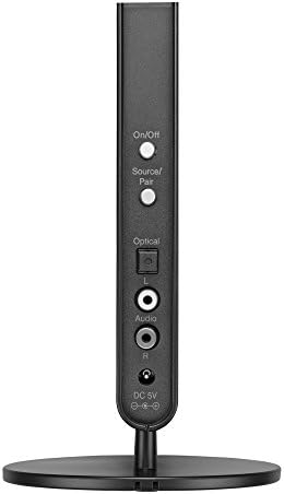 Yerleştirme istasyonu ve Dijital Optik TOSLİNK Ses Desteği ile TV için AUVİO Kablosuz Stereo Kulaklıklar