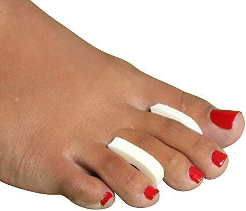 Premium Köpük Ayak Parmağı Ayırıcıları-Mısır, Bilster ve Çekiç Ayak Parmağı Kabartması için Ayak Parmağı Ara Parçaları-1/4 İnç-100