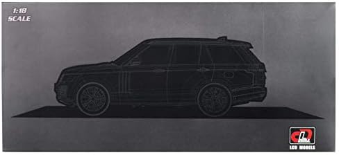 2017 Range Rover SV Otobiyografi Dinamik Beyaz 1/18 Diecast Model Araba LCD Modelleri LCD 18001 WH