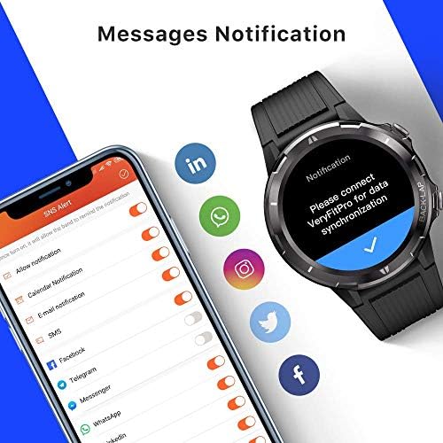 TıcKasa N1 akıllı saat Android Telefonlar ve iPhone'lar için, 5ATM Su Geçirmez Bluetooth Spor Smartwatch, spor Izci ile Kalp