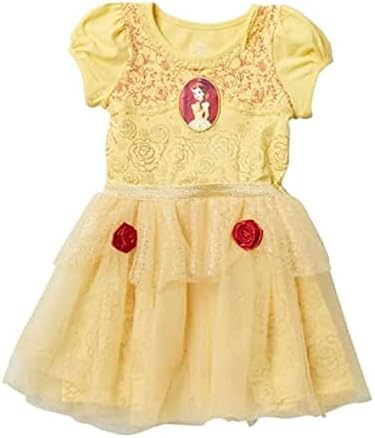 Disney Toddler Bebek Kız Prensesler Belle Külkedisi Kostüm Elbise