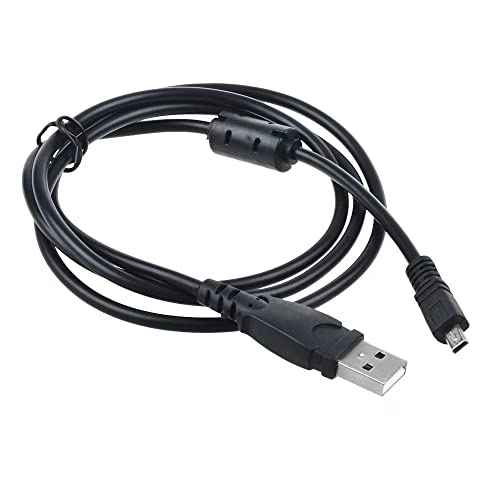 SupplySource Uyumlu USB DC Pil Şarj Data SYNC Kablosu Kablosu Kurşun Değiştirme Nikon Coolpix L120 Kamera