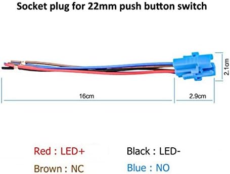 WerFamıly Güç Sembolü 12 V Sarı LED 22mm Mandallama basmalı düğme Anahtarı 1NO 1NC SPDT ON / OFF Su Geçirmez Paslanmaz Çelik