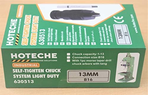 Hoteche Anahtarsız matkap Torna Chuck Kendinden Sıkma 0-13mm 1/2 MT2-B16 Çardak