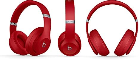 Beats Studio3 Kablosuz Kulaklıklar-Kırmızı (Yenilendi)