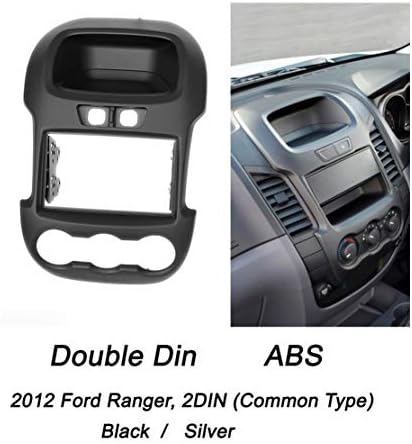 CHENTAOMAYAN Ford Ranger için Fasya Plaka Çift Din Stereo Paneli Ortak Tipi Fasya Radyo Tamir Dash Montaj Kurulum Kiti Trim Plaka