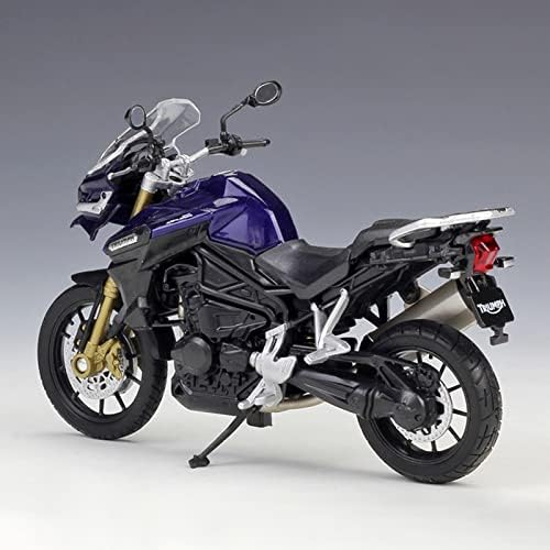 LSYB 1: 18 Triumph Tiger Explor için Motosiklet Modelleri Alaşım Modeli Motosiklet Modeli Motorsiklet Minyatür Yarış Oyuncak
