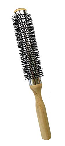 Tredoni 2.2 Yuvarlak Termal Fön Saç Fırçası-Alüminyum Uzatılmış Fırça Kafası, Bambu Sap (2.2 inç / 55 mm)