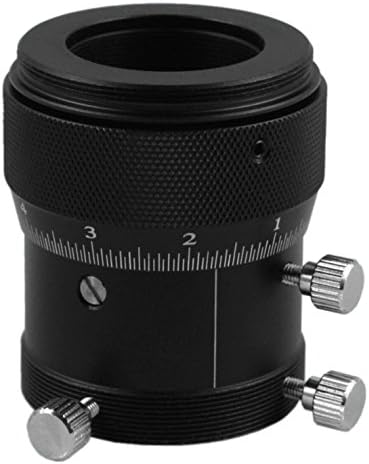 Astromanıa 1.25 Yüksek Hassasiyetli Çift Sarmal Odaklayıcı ile 0.05 mm Ölçekli Teleskop Lensler için / Bulucu & Guidescope