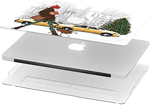 Mertak sert çanta ile Uyumlu MacBook Pro 16 Hava 13 inç Mac 15 Retina 12 11 2020 2019 2018 2017 Noel Kadın Brendi Köpek Baskı