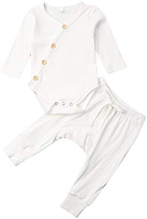 Unisex Bebek Giysileri Bebek Kız Erkek Kimono Bodysuit Kısa Kollu Romper Üstleri Şort Pantolon Bebek Iki Parçalı Pijama kıyafet