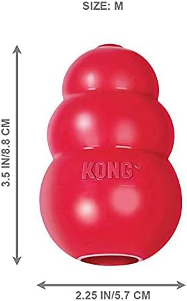 KONG Klasik Orta Köpek Oyuncak Kırmızı Orta 2'li Paket, Aksesuar ve Atıştırmalıklar