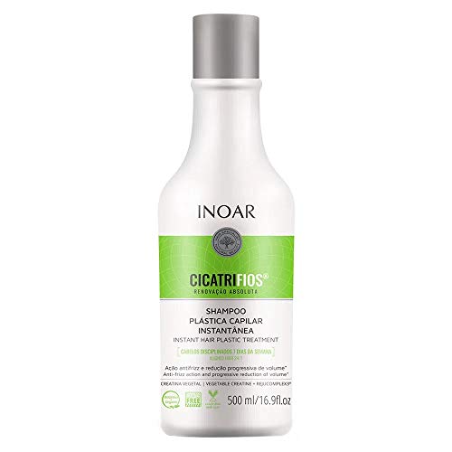 Inoar-Linha Cicatrifios-Şampuan Plastica Capilar 500 Ml - (Saç Kurtarma Koleksiyonu - Cerrahi Şampuan 16.9 Fl Oz)