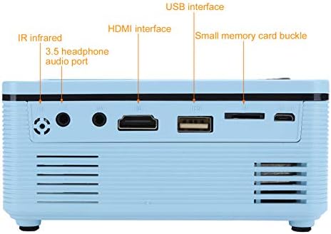 S361 Mini Taşınabilir Projektör, Çocuklar için 1080P Film Projektörü USB, HDMI, YGA / Kulaklık Girişi, AV Arayüzleri Film Oynatma,