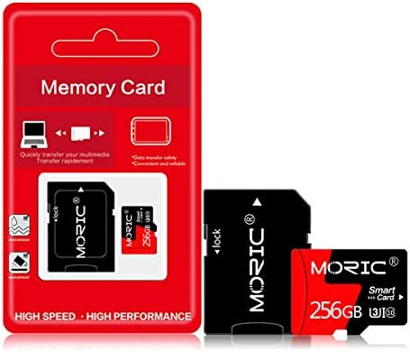 256 GB Micro SD Kart SD Adaptörü ile Hafıza Kartları için Kamera( Sınıf 10 Yüksek Hız), hafıza Kartı için Smartphone Bilgisayar