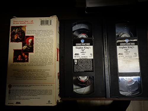 İkinci el VHS Filmi Stephen Kings iki Set