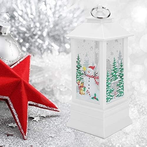 01 02 015 Mumluk Lamba, Şamdan Fener Güvenli ve Güvenli PVC Malzeme Noel Ağacı için Asılı Döngüler ile Enerji Tasarrufu (Büyük