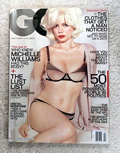 Michelle Williams-GQ Dergisi-Şubat 2012