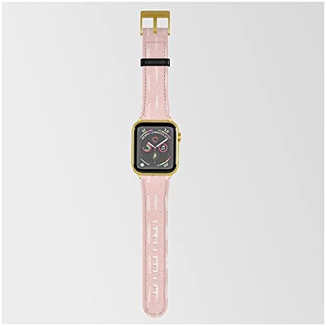 Boho Yağmur Damlaları Pembe Megan Morris tarafından Smartwatch Band ile Uyumlu Apple İzle 42mm / 44mm
