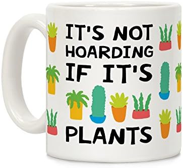 Baksanıza, Bitkiler Beyaz 11 Ons Seramik Kahve Kupa İse İstiflenmiyor