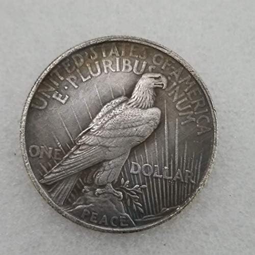 MEETCUER Kopya 1928 Liberty & Kartal Gümüş Kaplama Pirinç ABD Gümüş Paraları-ABD Mogrgan Antik Paralar Amerika Gümüş Dolar Curio
