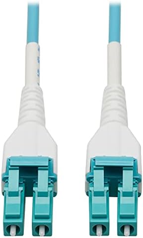 Tripp Lite Fiber Optik Kablo 100 GbE, 246 fit / 75 Metre, Çok Modlu Fiber, Dubleks 50/125 OM4 LC / LC, LSZH, Zırhlı Aqua (N821-75M-AQ-AR)
