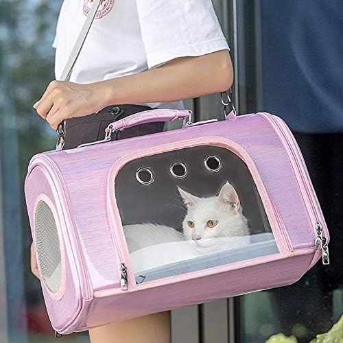 WFS evcil hayvan taşıyıcı çanta Köpek Kedi omuz çantası Sling Askı Kutusu Kafes Çanta Satchel Küçük Havalandırmalı Açık Kamp