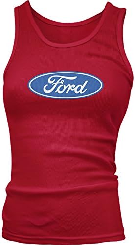 Amdesco Junior'ın Ford Logosu, Ford Amblemi, Resmi Lisanslı Tank Top