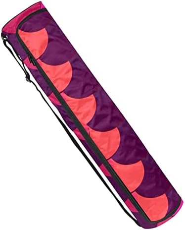 Yoga Mat Çanta Taşıyıcı ile Ayarlanabilir Omuz Askısı, balık Terazi Gökkuşağı Denizcilik Egzersiz Yoga Mat Taşıma Çantası için