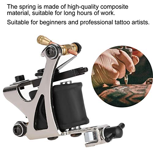 Dövme Makinesi, Sanatçı Rotary Dövme Tabancası Motor, 10 Wrap Bobinleri Retro Bakır Renk Profesyonel Alaşım Dövme Makinesi Liner