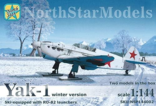 1/144 Yak-1 Kış Versiyonu Plastik kiti (Kutuda 2 Model) Northstar Modelleri