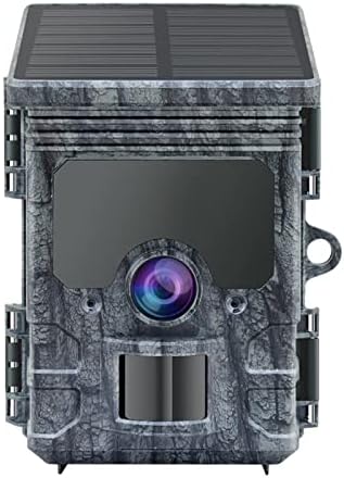M5RU Kızılötesi Açık Kamera Yaban Hayatı Gece Görüş Kamera APP 4 K 30MP WiFi GÜNEŞ PANELI Enerjili Yaban hayatı takip kamerası