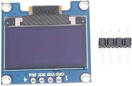 OLED Ekran Modülü, Beyaz IIC İletişim OLED LCD Ekran Kartı Mükemmel İşçilik ile 0.96 inç Elektronik Bileşen