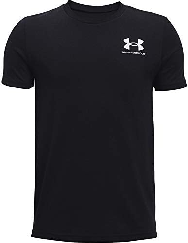 Zırh altında Erkek Sportstyle Sol Göğüs Kısa Kollu T-Shirt