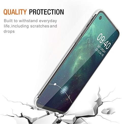 Samsung Galaxy için Eouine S20 FE 5G Durumda, telefon Kılıfı Şeffaf Şeffaf Desen ile Ultra İnce Darbeye Yumuşak Jel TPU Silikon
