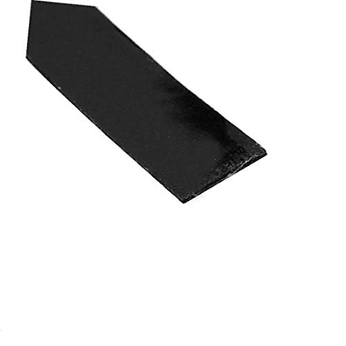 X-DREE 8mm x 0.5 mm Siyah Çift Taraflı Kendinden Yapışkanlı Sünger Köpük Bant 10M Uzunluk (Nastro adesivo in schiuma spugna nera