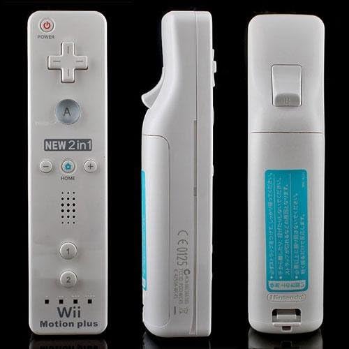 Wii w/ Case White için Dahili Motion Plus Uzaktan Kumanda